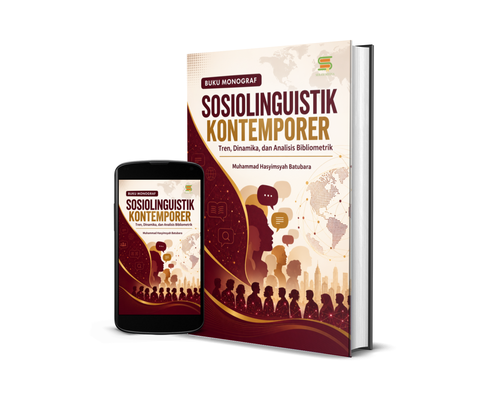 Buku Monograf Sosiolinguistik Kontemporer: Tren, Dinamika, dan Analisis Bibliometrik