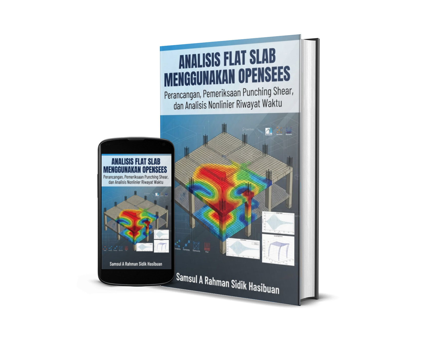 Analisis Flat Slab Menggunakan OpenSees: Perancangan, Pemeriksaan Punching Shear, dan Analisis Nonlinier Riwayat Waktu